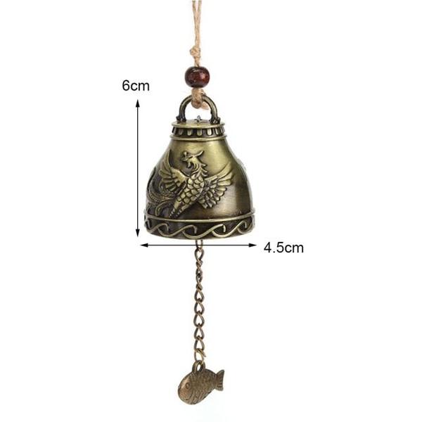 Imagem de Wind Chimes Wokex Ancient Metal Bells Buddha Fengshui Lucky