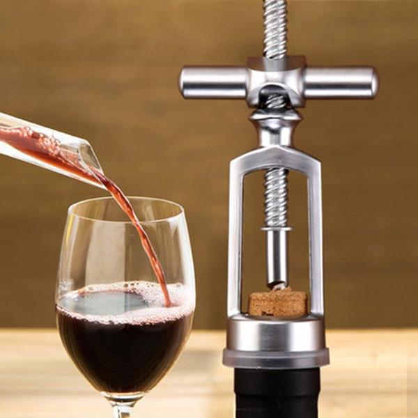 Wine Creative Wine Opener Cork Open Manual Wine Removed Opener Wine Opener Wine Opener Facilmente Acessórios de Cozinha para uso doméstico Abridores - HTTN Imagem de Wine Creative Wine Opener Cork Open Manual Wine Removed Opener Wine Opener Wine Opener Facilmente Acessórios de Cozinha para uso doméstico Abridores