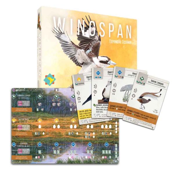 Wingspan Expansão Oceania Jogo de Tabuleiro Ludofy GRK048 Imagem de Wingspan Expansão Oceania Jogo de Tabuleiro Ludofy GRK048