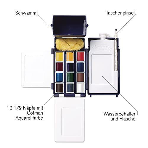 Imagem de Winsor & Newton Aquarelas Cotman 12 Cores