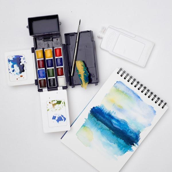 Imagem de Winsor & Newton Aquarelas Cotman 12 Cores