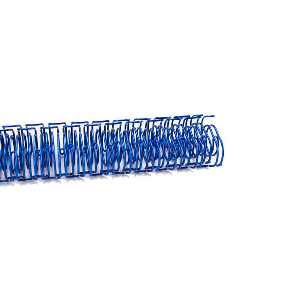 Imagem de Wire-o Arame para Encadernação Yukari Crafts 5/8" Azul Metal com 4 Unidades - 186036