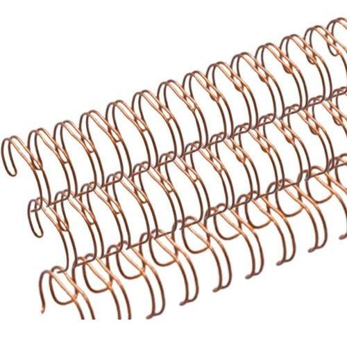 Imagem de Wire-o para encadernação A5 1 2x1 para 200fls bronze 24un