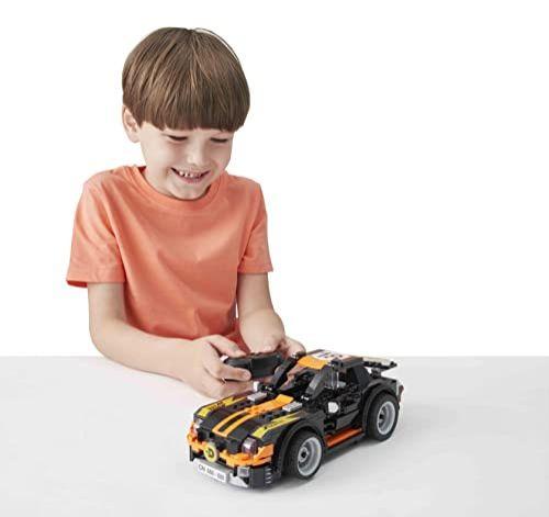 Imagem de Wise Block Radio Control RC Building Set - 2.4GHz - Carro Esportivo - Kit de 435 peças - Compatível com Lego e outras marcas líderes (US389054)