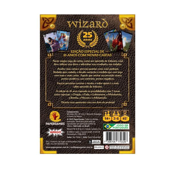 Wizard - Jogo de Cartas - PaperGames Imagem de Wizard - Jogo de Cartas - PaperGames
