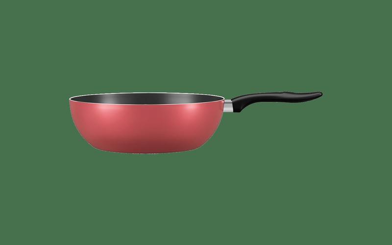 Imagem de Wok Brinox Chilli Antiaderente 2,3 Litros Ø 24 cm Cereja