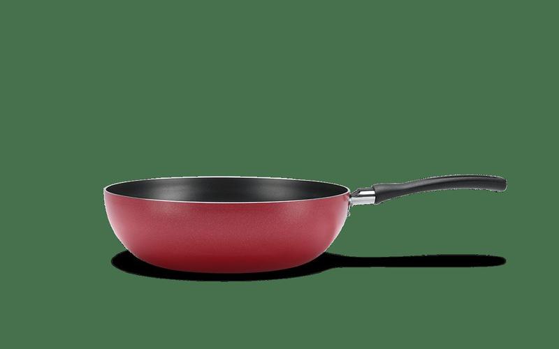 Imagem de Wok Brinox Garlic Antiaderente 4,1 Litros Ø 28 x 9 cm Vermelho