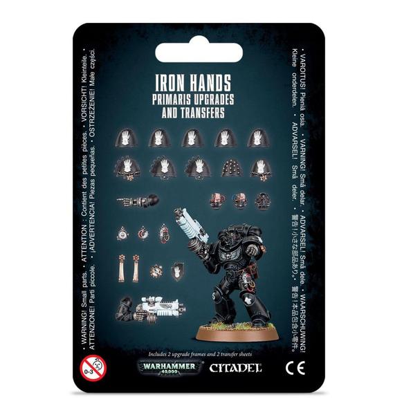 Imagem de Workshop de jogos de acessórios Warhammer 40.000: Iron Hands PRIMARIS