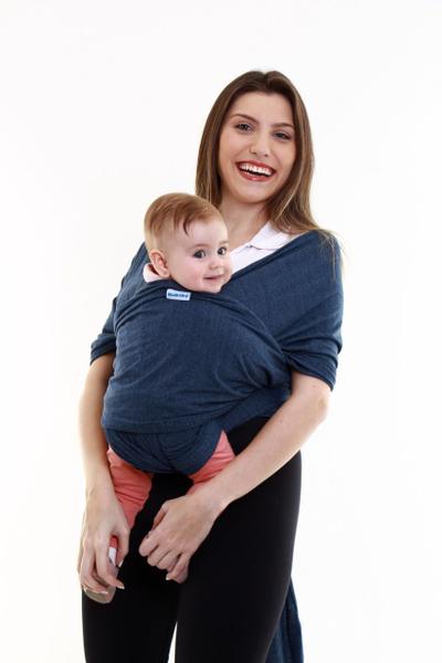 Imagem de Wrap Sling Bebê Canguru da KaBaby - Jeans