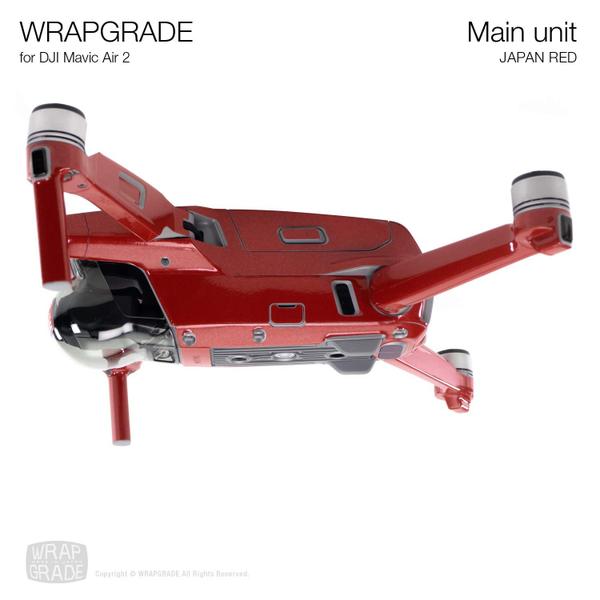 Imagem de Wrapgrade Skin DJI Mavic Air 2 Vermelho Japão