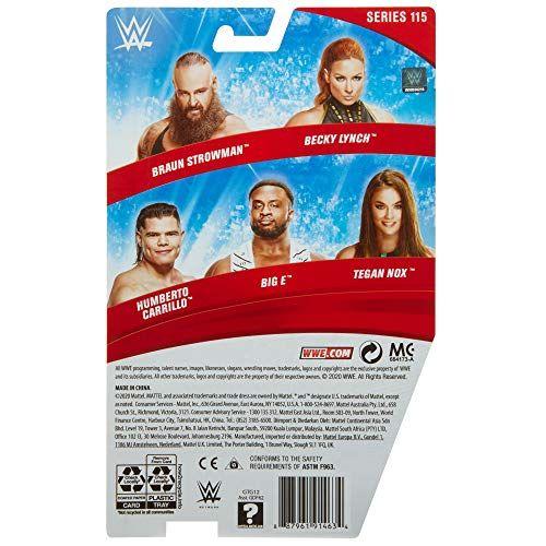 Imagem de WWE MATTEL Figuras de ação básicas, posable 6-in/15.24 cm Colecionável para idades 6 anos de idade e up (GTG12)