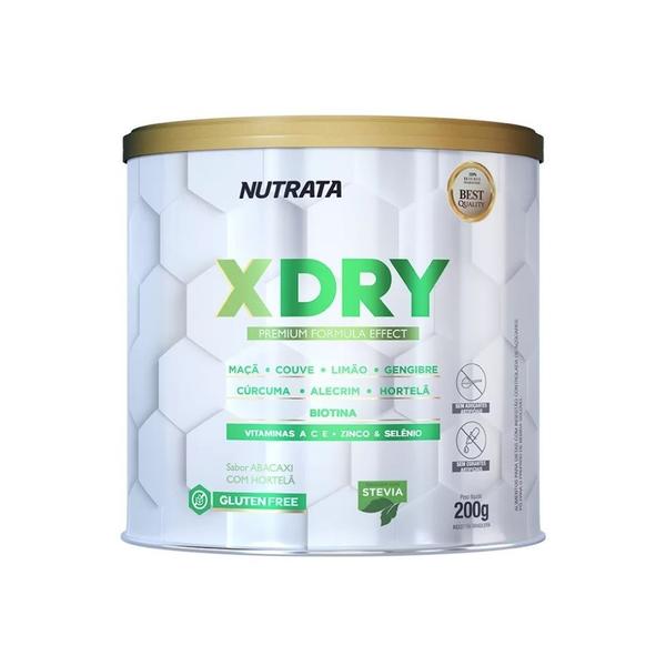 X Dry (200g) - Sabor: Abacaxi com Hortelã - Nutrata Imagem de X Dry (200g) - Sabor: Abacaxi com Hortelã