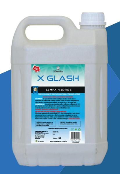 X Glass- Limpa Vidros 5 litros - X QUÍMICA Imagem de X Glass- Limpa Vidros 5 litros