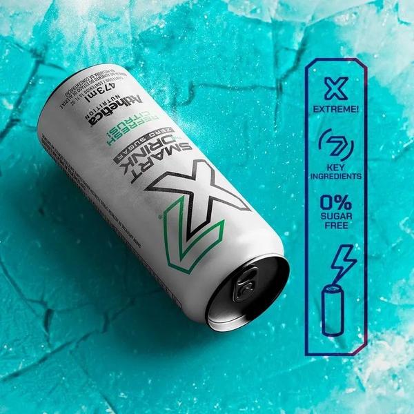 Imagem de X7 Smart the Drink Refresh Citrus 6un de 473ml - Atlhetica Nutrition