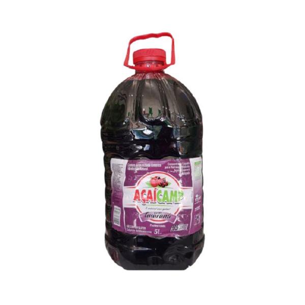 Xarope Açai Açaicamp 5 Litros- Bombona Guaracamp Imagem de Xarope Açai Açaicamp 5 Litros- Bombona Guaracamp