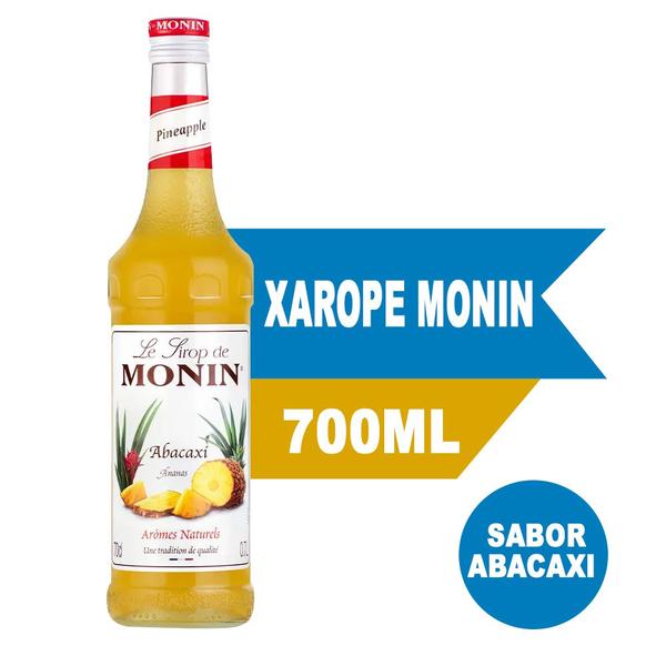 Imagem de Xarope de fruta monin sabor abacaxi de 700ml