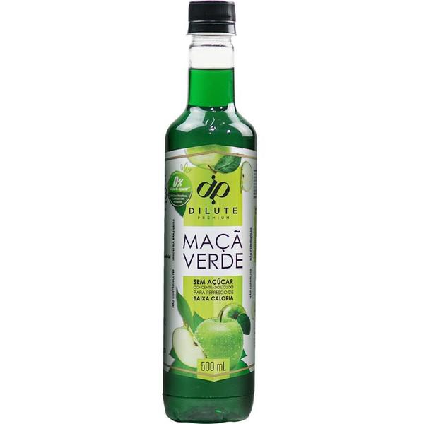 Xarope Dilute p/ Drinks Maça Verde sem açúcar 500ml - Dilute Premium Imagem de Xarope Dilute p/ Drinks Maça Verde sem açúcar 500ml