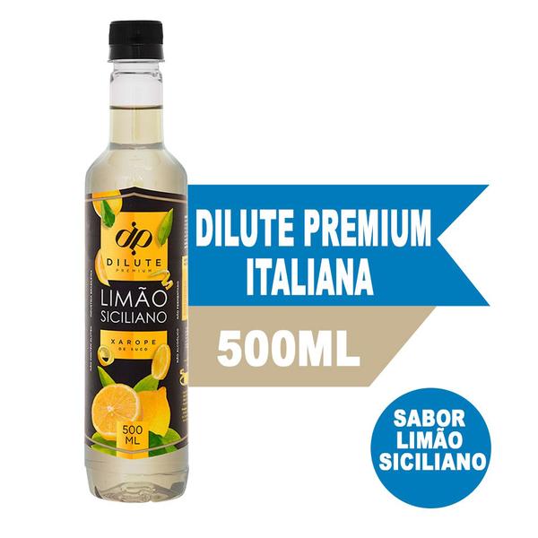 Imagem de Xarope Dilute Premium de Limão Siciliano De 500ml