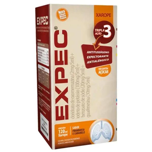 Xarope expec tripla ação 120ml - legrand Imagem de Xarope expec tripla ação 120ml