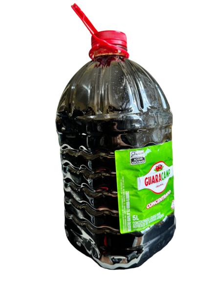 Xarope Guaraná natural Concentrado Guaracamp adoçado 5 L Imagem de Xarope Guaraná natural Concentrado Guaracamp adoçado 5 L