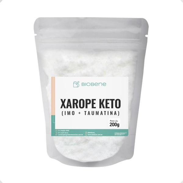 Imagem de Xarope Keto Imo + Taumatina Adoçante Sem Glúten Biobene 200g