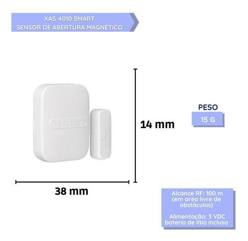 Imagem de Xas 4010 Smart Sensor De Abertura Magnético Portas/janelas