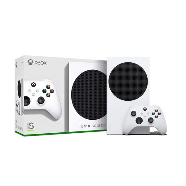 Imagem de Xbox Series S Com 2 Controles (1 Rosa e 1 Branco) + Headset