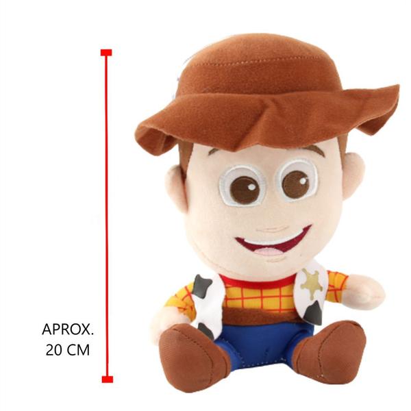 Imagem de Xerife Woody Boneco Pelúcia Mini 20 Cm Toy Story  Disney