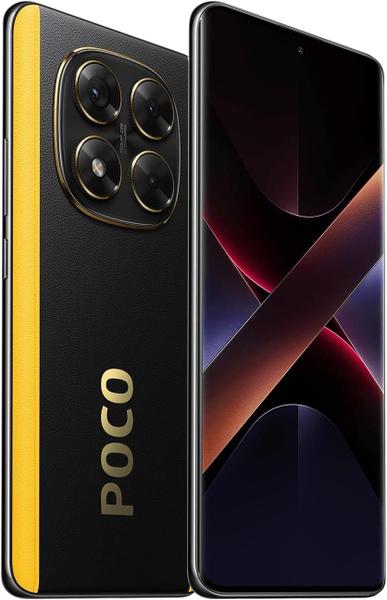 Xiaomi Poco X7 Preto 256GB 8GB RAM com Câmera Macro, Ultra Wide e Principal com OIS