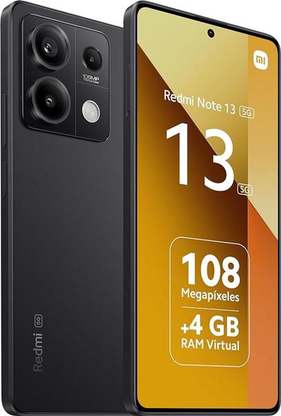 Imagem de Xiaomi Redmi Note 13 5G - 8 + 256 GB, Preto