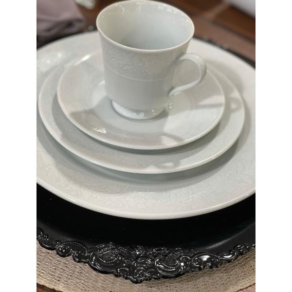 Imagem de Xícara Café Com Pires 60ml Porcelana Schmidt - Dec. Noiva 2248