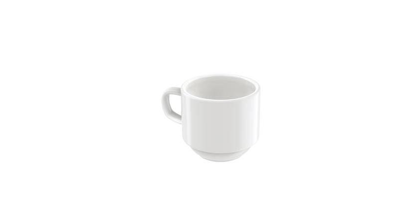 Imagem de Xícara café tramontina paola em porcelana 100 ml