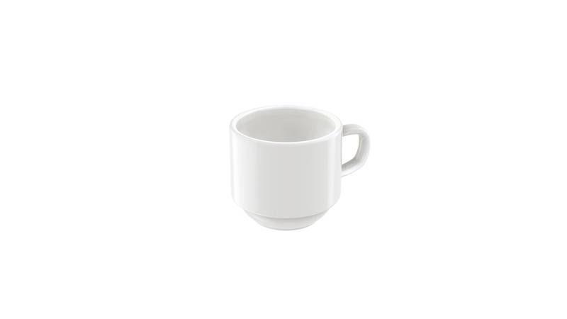 Imagem de Xícara café tramontina paola em porcelana 100 ml