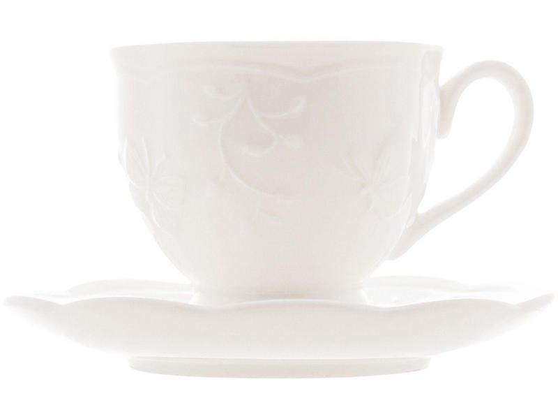 Imagem de Xícara de Café Porcelana 100ml Lyor - Butterfly Flower