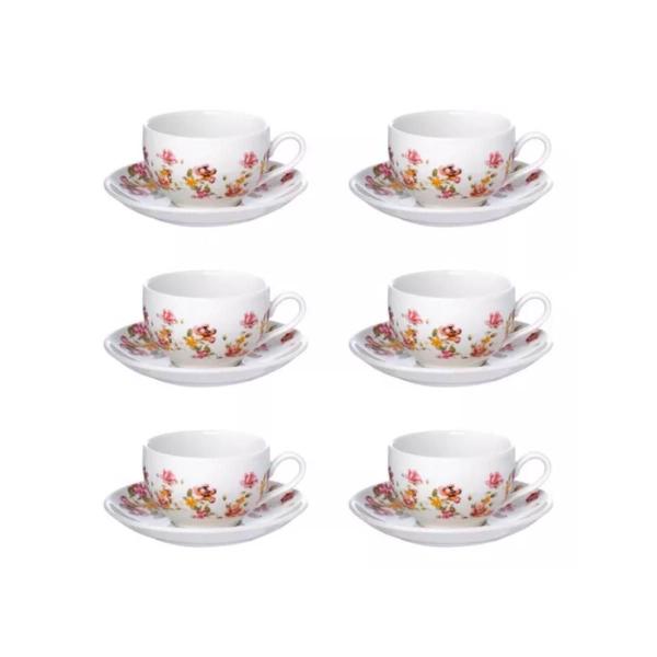 Imagem de Xicara De Cha Le Jardin 160Ml 6Pc Hauskraft