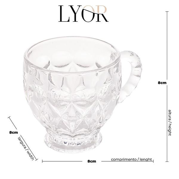 Imagem de Xícara Lile 200ml Cristal 7748 - Lyor