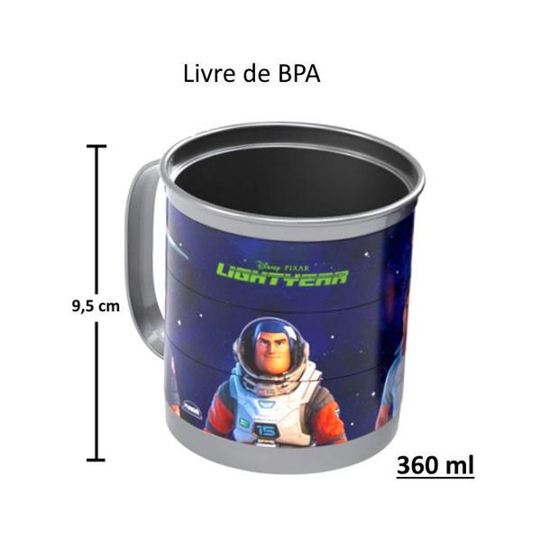 Imagem de Xícara Plástica Divertida Caneca Infantil do Buzz Lightyear  1 UN