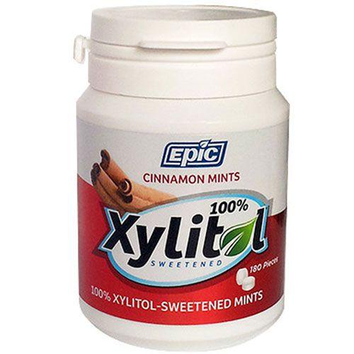 Imagem de Xilitol Mints Fresh Fruit Epic Dental - 180 Unidades (2 Pacotes)