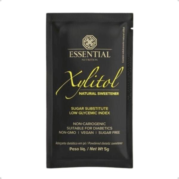 Imagem de Xylitol Adoçante 5g (250g) 50 Unidades Essential Nutrition