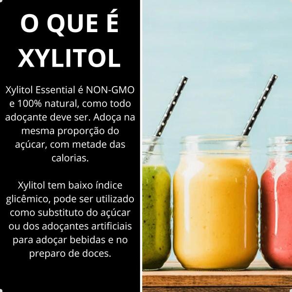 Imagem de Xylitol Adoçante 900g Essential Nutrition