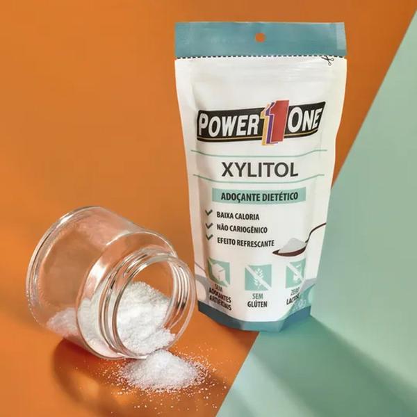 Imagem de Xylitol POWER1ONE 200g (5 pacotes)