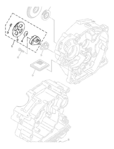 Imagem de Ybr 125 Bomba De Óleo Yamaha Novo Original