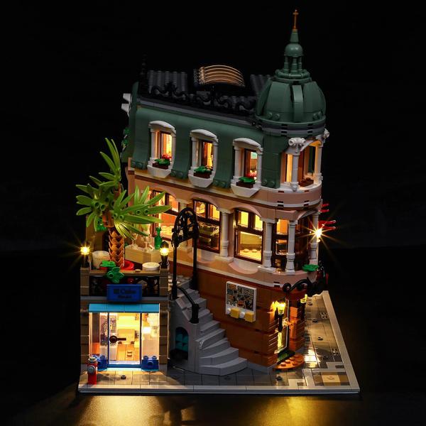 Imagem de YEABRICKS LED Light para Lego-10297 Creator Expert Boutique Hotel Building Blocks Model (Lego Set NÃO incluído)