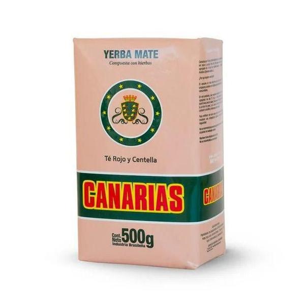 Imagem de Yerba Mate Canarias Té Rojo Y Centella Fardo C/10un.de 500g