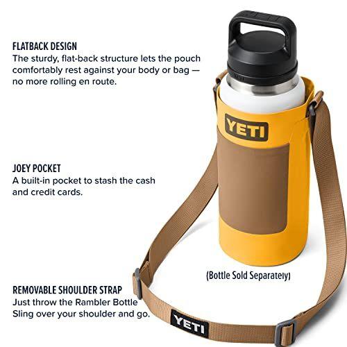 Imagem de YETI Grande Sling de Garrafa para Rambler 26 & 36 oz. Garrafas, Amarelo Alpino