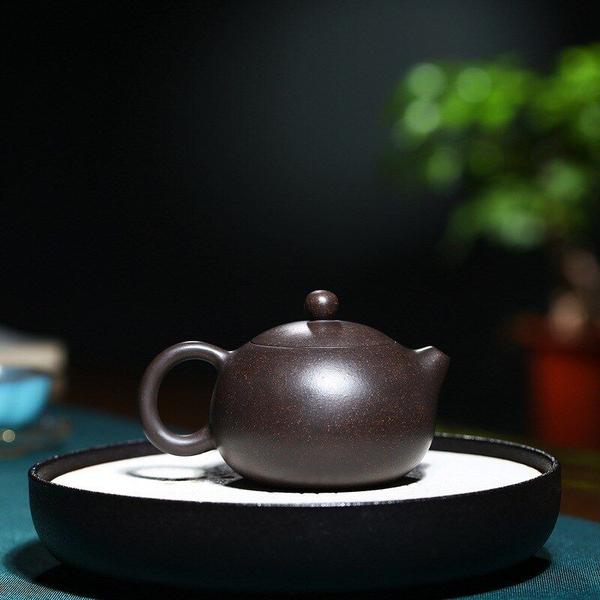 Imagem de Yixing Tea Pot Purple Clay Filter Xishi Teapot Beauty Kettle Raw Ore Handmade Tea Set Customed Tie Guanyin 170ml Bules