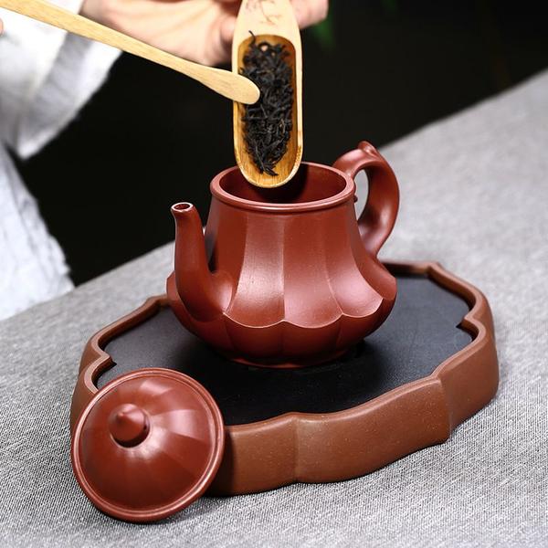 Imagem de Yixing Teapot Purple Clay Zisha Kettle Mud Dahongpao Kung Fu Drinkware Suit Puer Black Tea Tieguanyin Enviar Caixa de Presente Bules