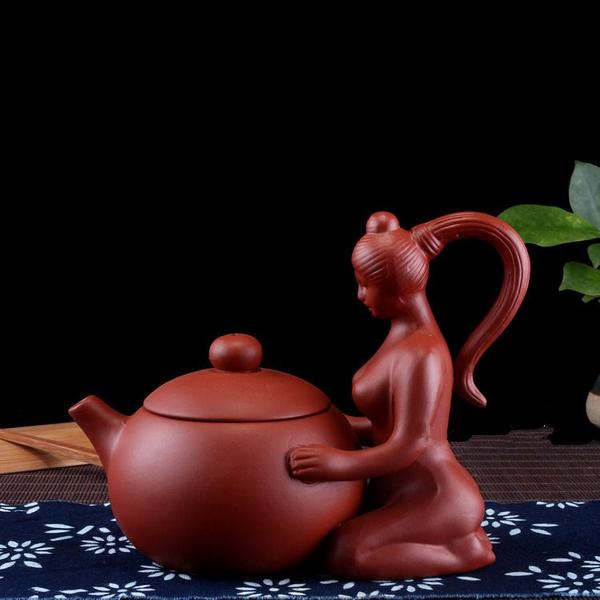 Imagem de Yixing Teapots Chinese Handmade Xi Shi Teapot Zisha Tea Kettle Purple Clay Pot Kung Fu Tea Set Bules