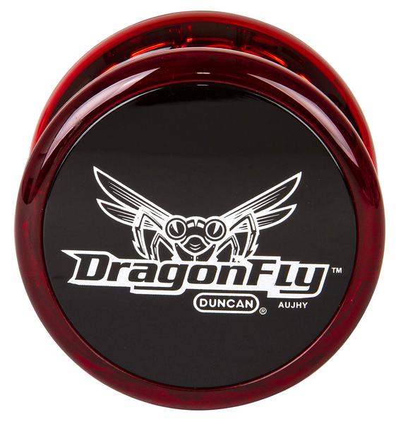 Imagem de Yo-Yo Duncan Dragonfly Red com boné preto