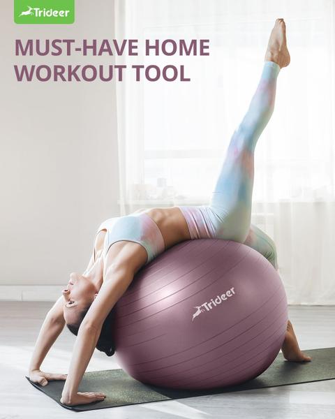 Imagem de Yoga Ball Trideer Exercise Anti-Burst para exercícios de Pilates